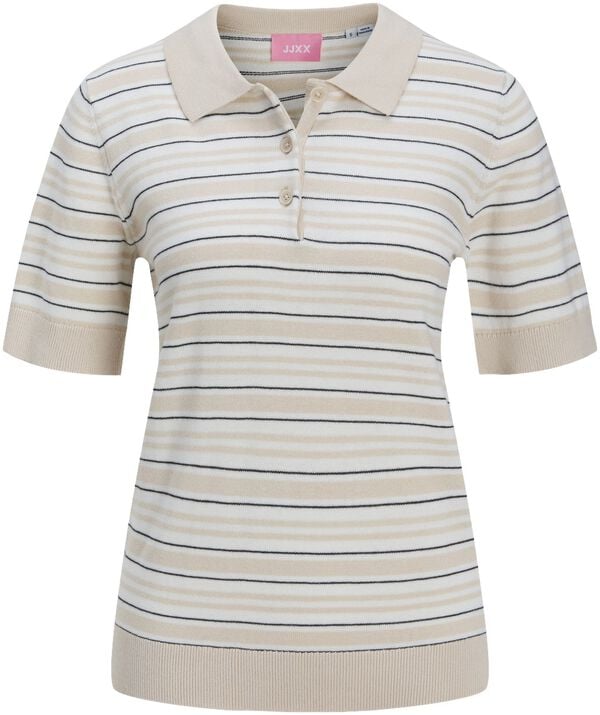 JXLILLIANA SS POLO NECK KNIT