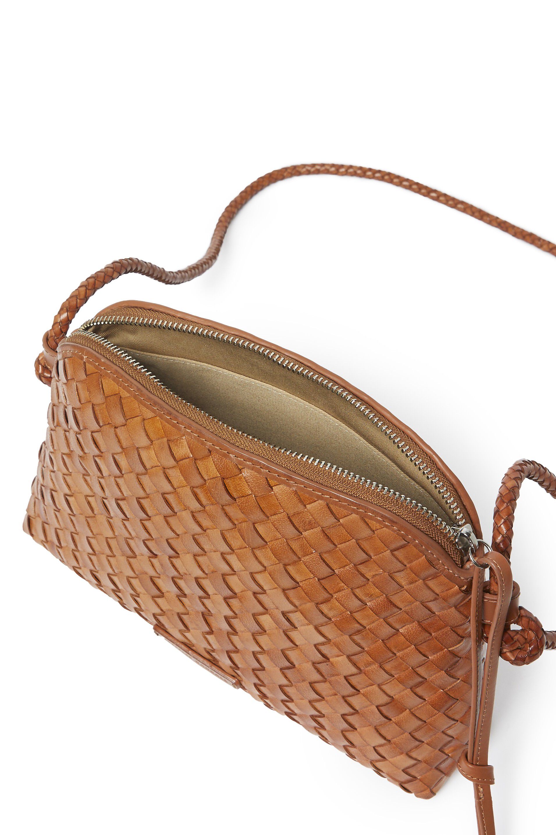 MALLORY WOVEN CROSSBODY