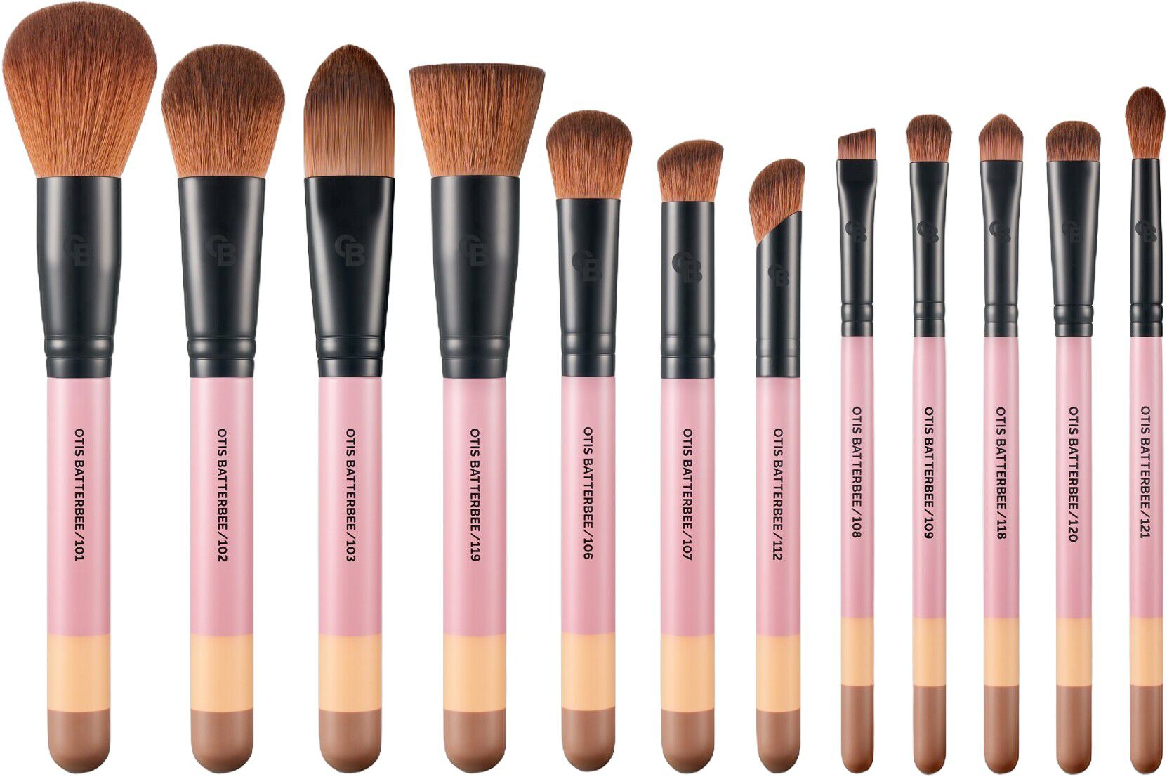 12 PIECE MAKEUP BRUSH SET
