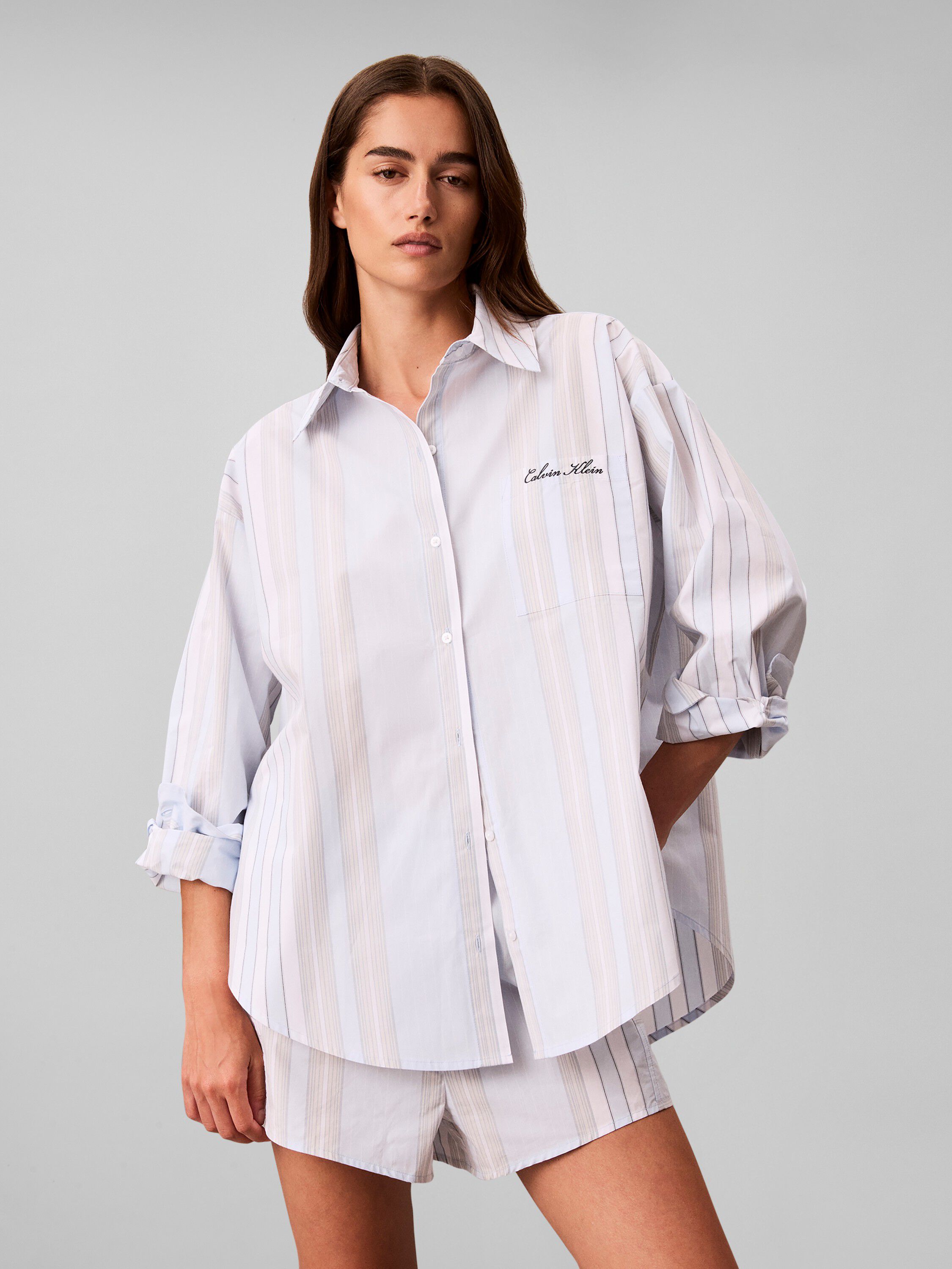 Pyjama Shirt - Cotton Poplin