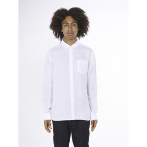 Custom fit linen shirt GOTS/Vegan