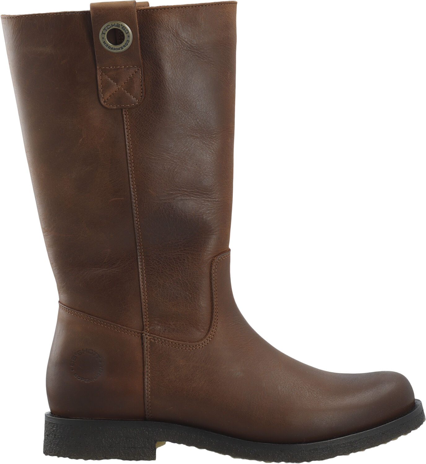 CASFREJA Pull On Boot Warm Lining Pull Up Leather