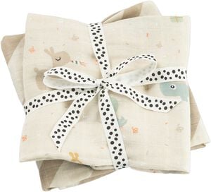 Stofble 2 stk. Celebration Sand