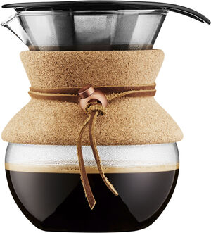 Kaffemaskin med permanent filter, 0,5 l