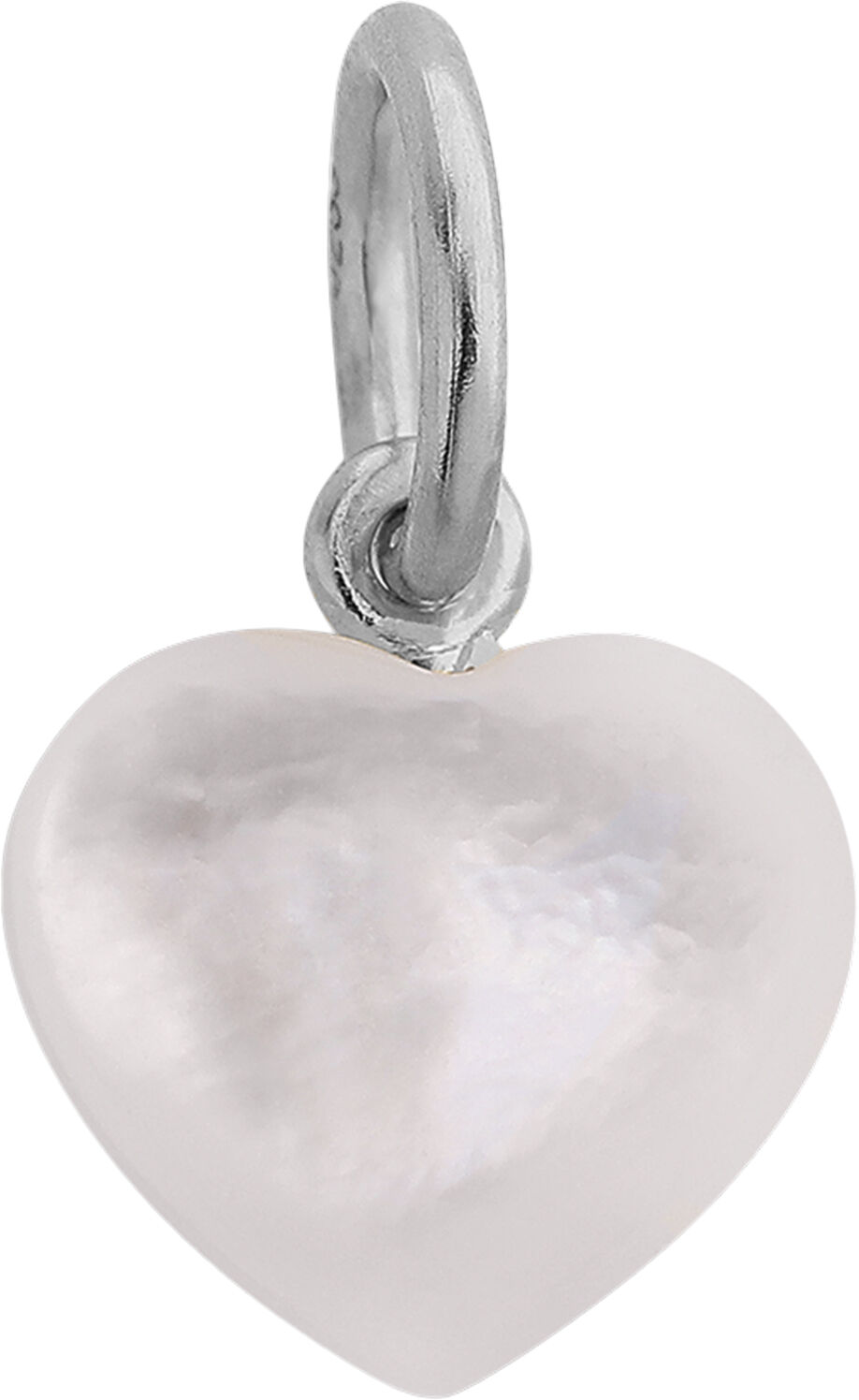 Small Souvenir Heart Pendant, sterling silver
