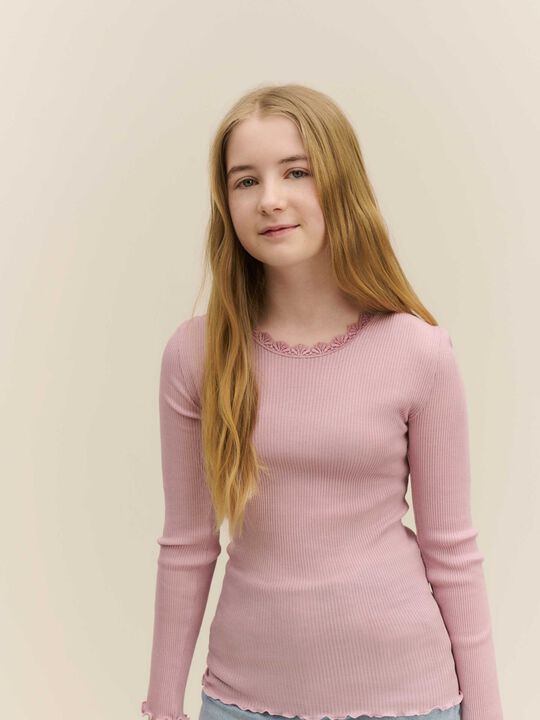 RKBalta Modal LS Lace T-shirt