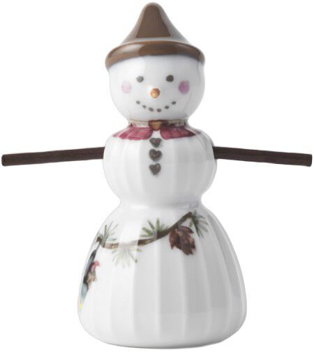 Hammersh&oslash;i Christmas Sn&oslash;jente H8 hvit m. deko