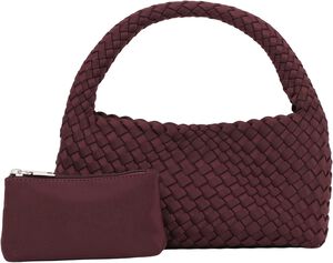 Woven Scuba Mini Bag + Pouch