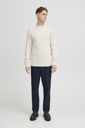 CFKRISTIAN raglan rib crew neck kni