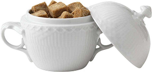 Hvid Halvblonde 20 cl. sukkerskål