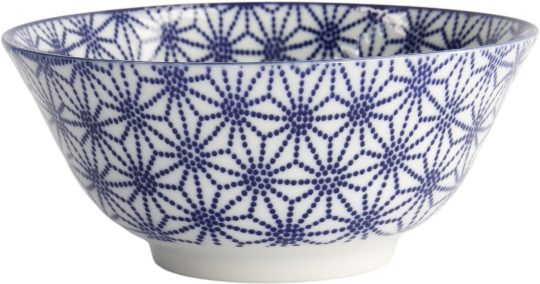 Nippon Blue Tayo Bowl 15.2x6. 7cm Star