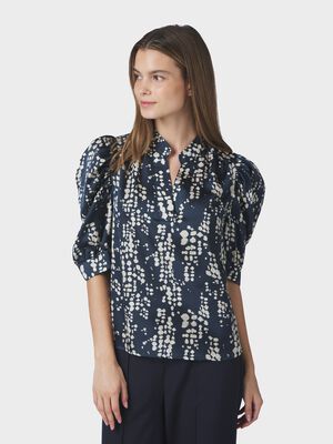 Roella Scatter Print Blouse