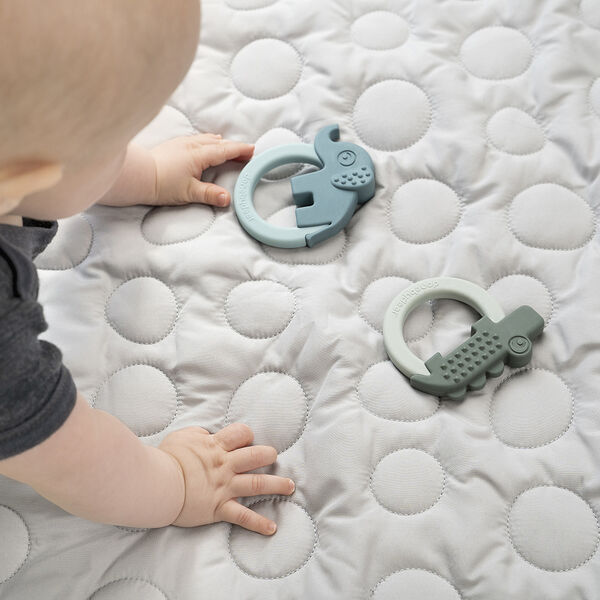 Biderangle 2 stk Deer friends Grøn/Blå