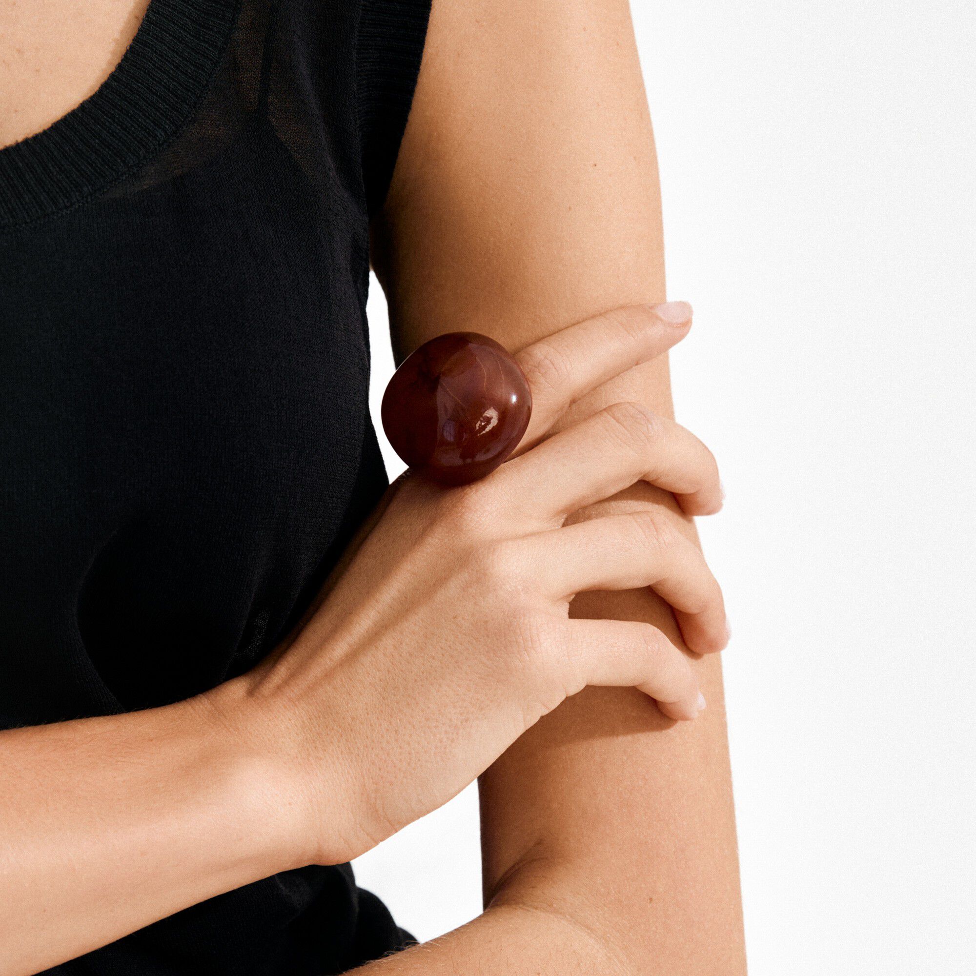 AASE ring s&oslash;lvbelagt