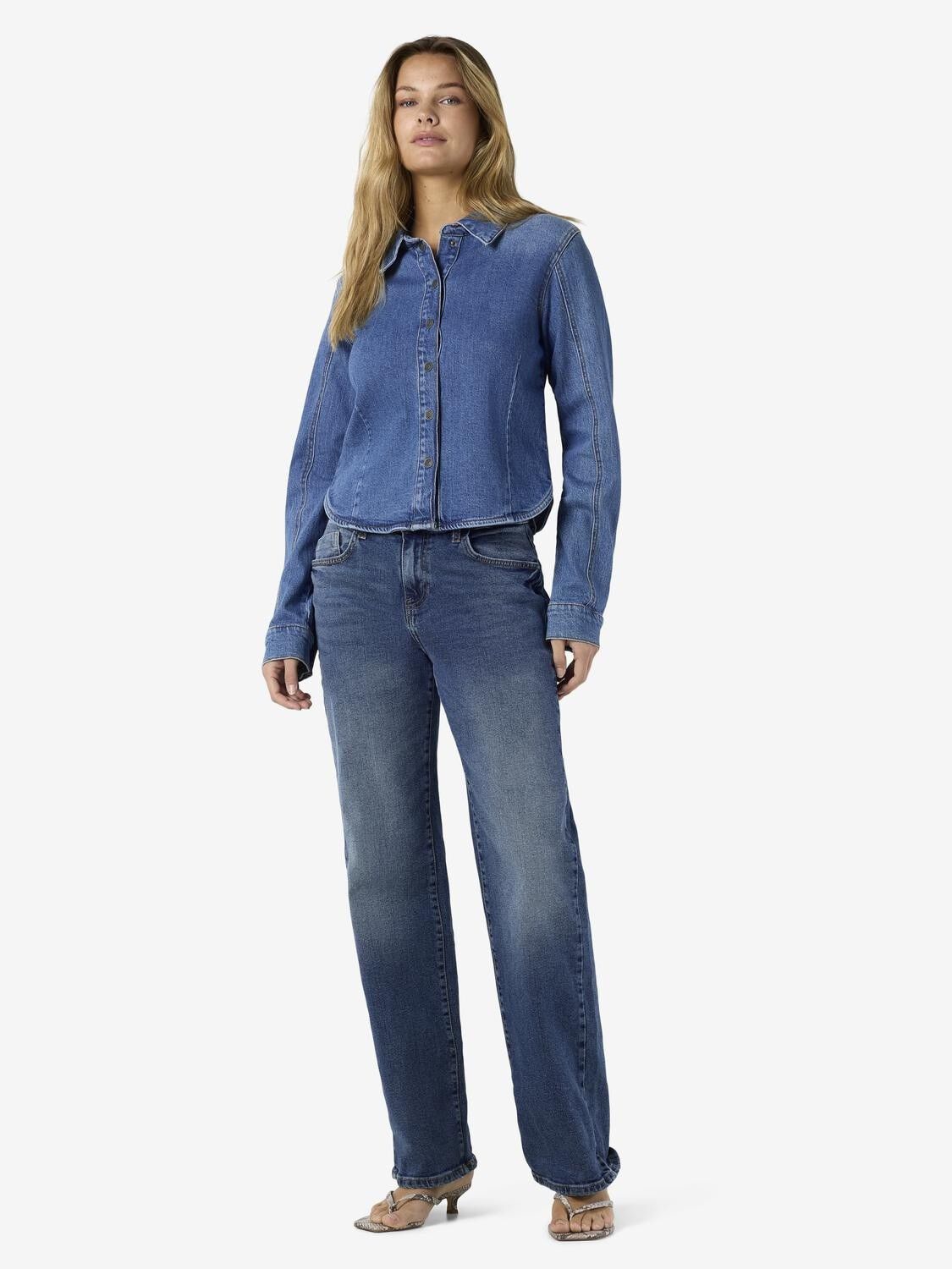 Nmgina Berry Ls Fit Shirt Az476Mb Noos