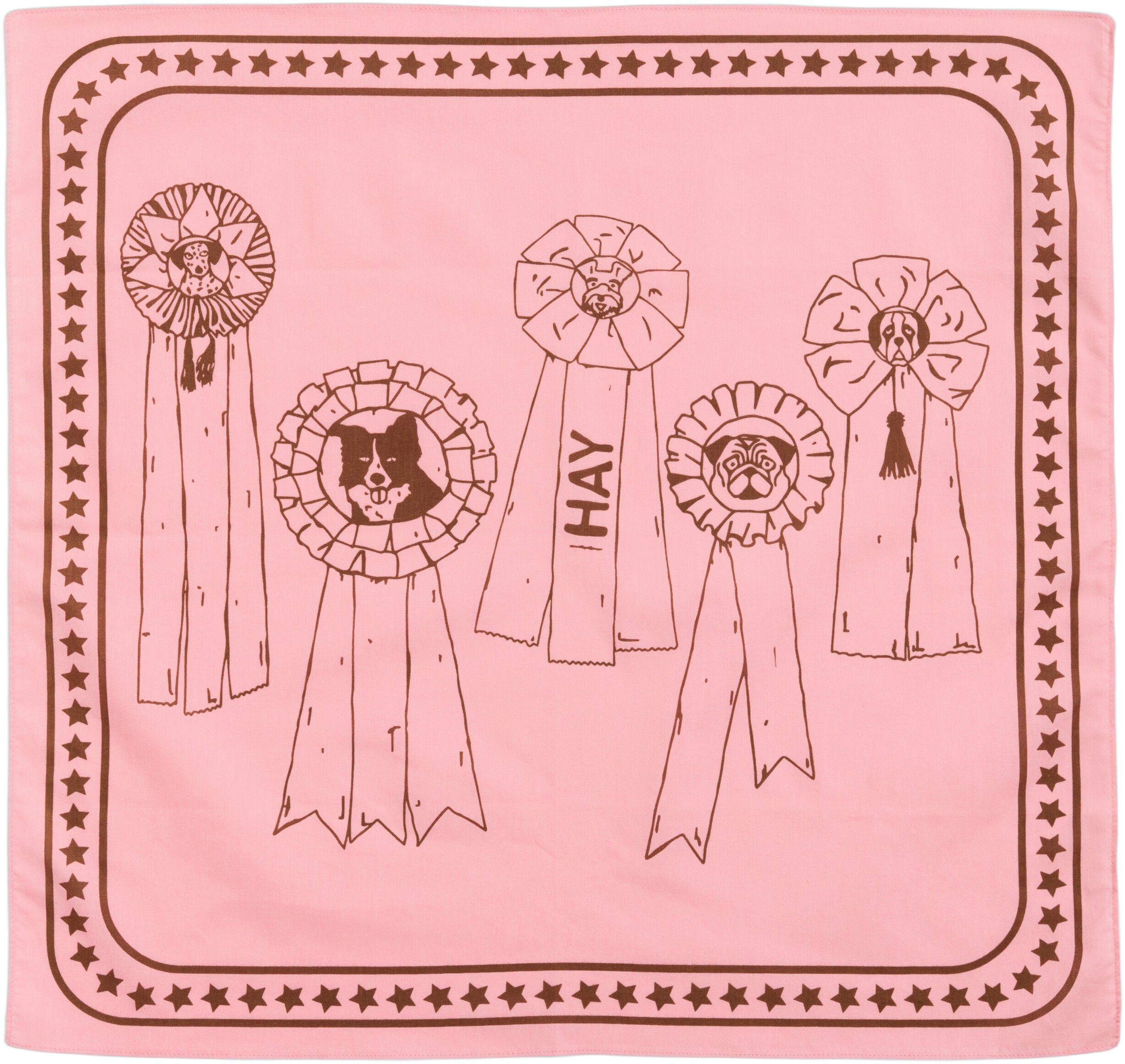 HAY Dogs Scarf Recycled-55 x 55-P