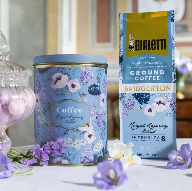 Bridgerton Kaffed&aring;se m/250 g kaffe, Bialetti