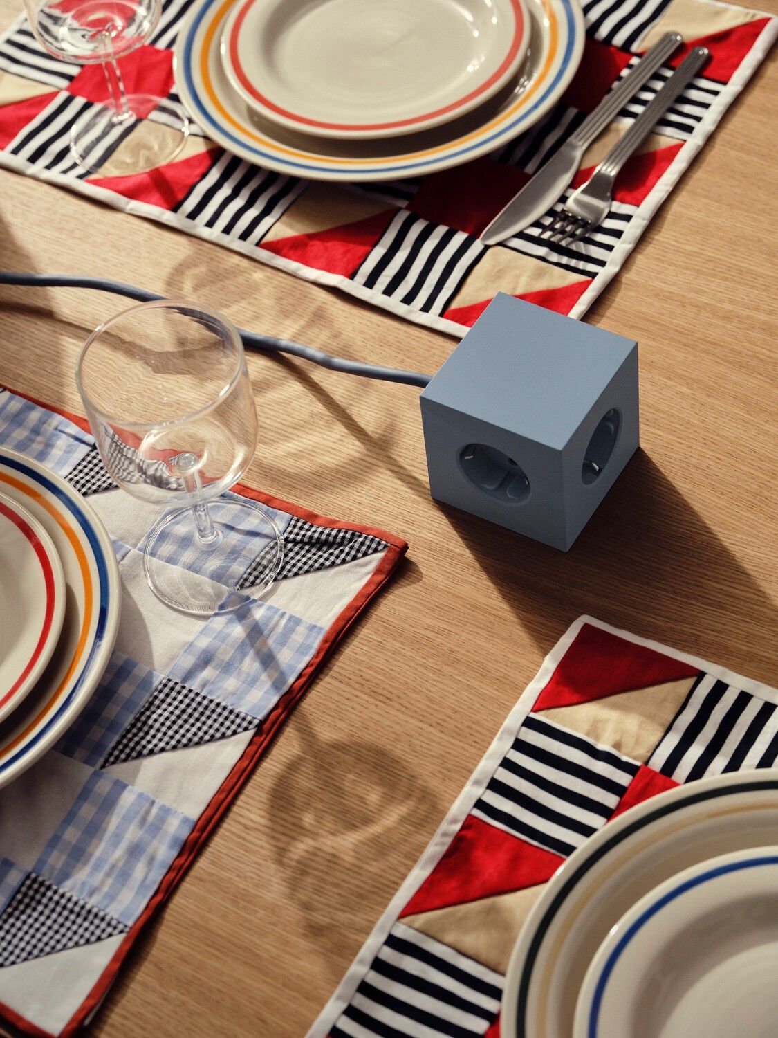 Square 1 - USB-C - 1,8m F EU - Shark Blue