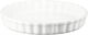 Tærtefad 28cm White