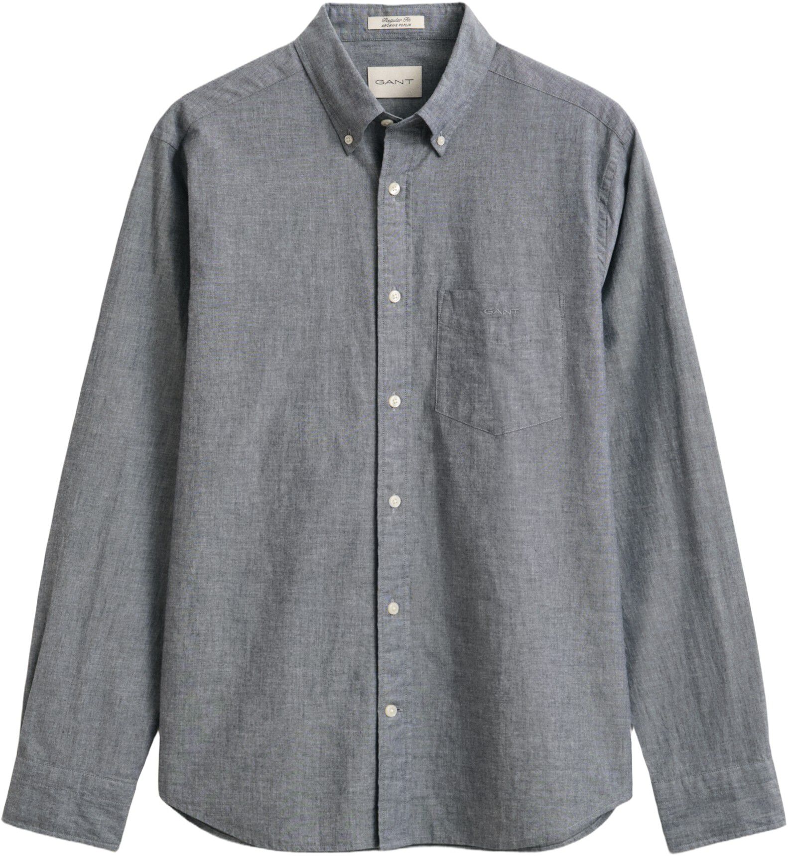 REG ARCHIVE POPLIN MELANGE SHIRT