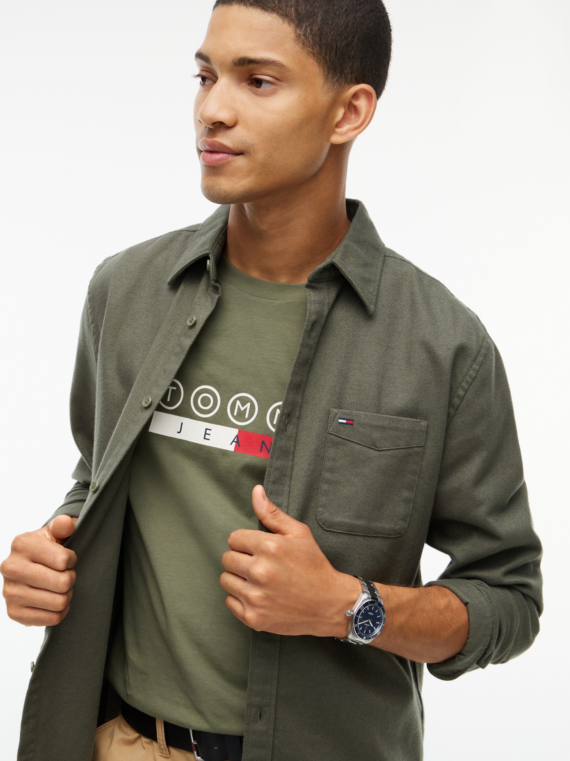 TJM REG FLANNEL SHIRT EXT