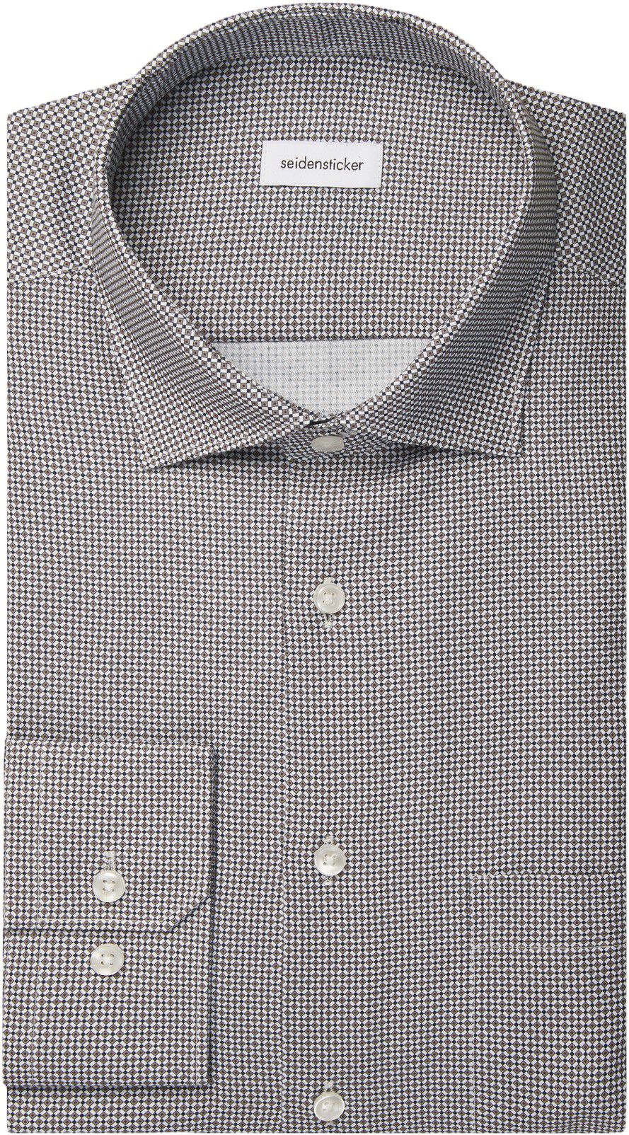 Business shirt Regular 1/1 Kent-Collar Print