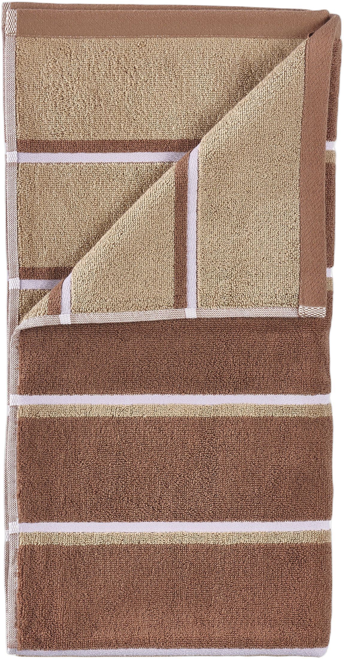 H&aring;ndkle Sauna 50x100 White/Soft Grey/Eucalyptus