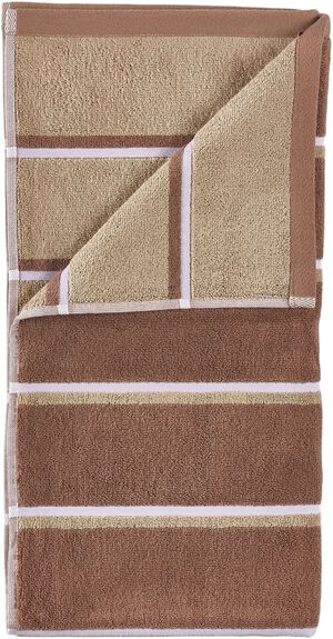 H&aring;ndkle Sauna 50x100 White/Soft Grey/Eucalyptus