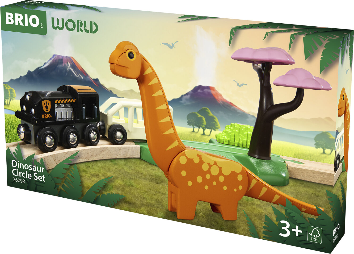 Cirkels&aelig;t med Dinosaur