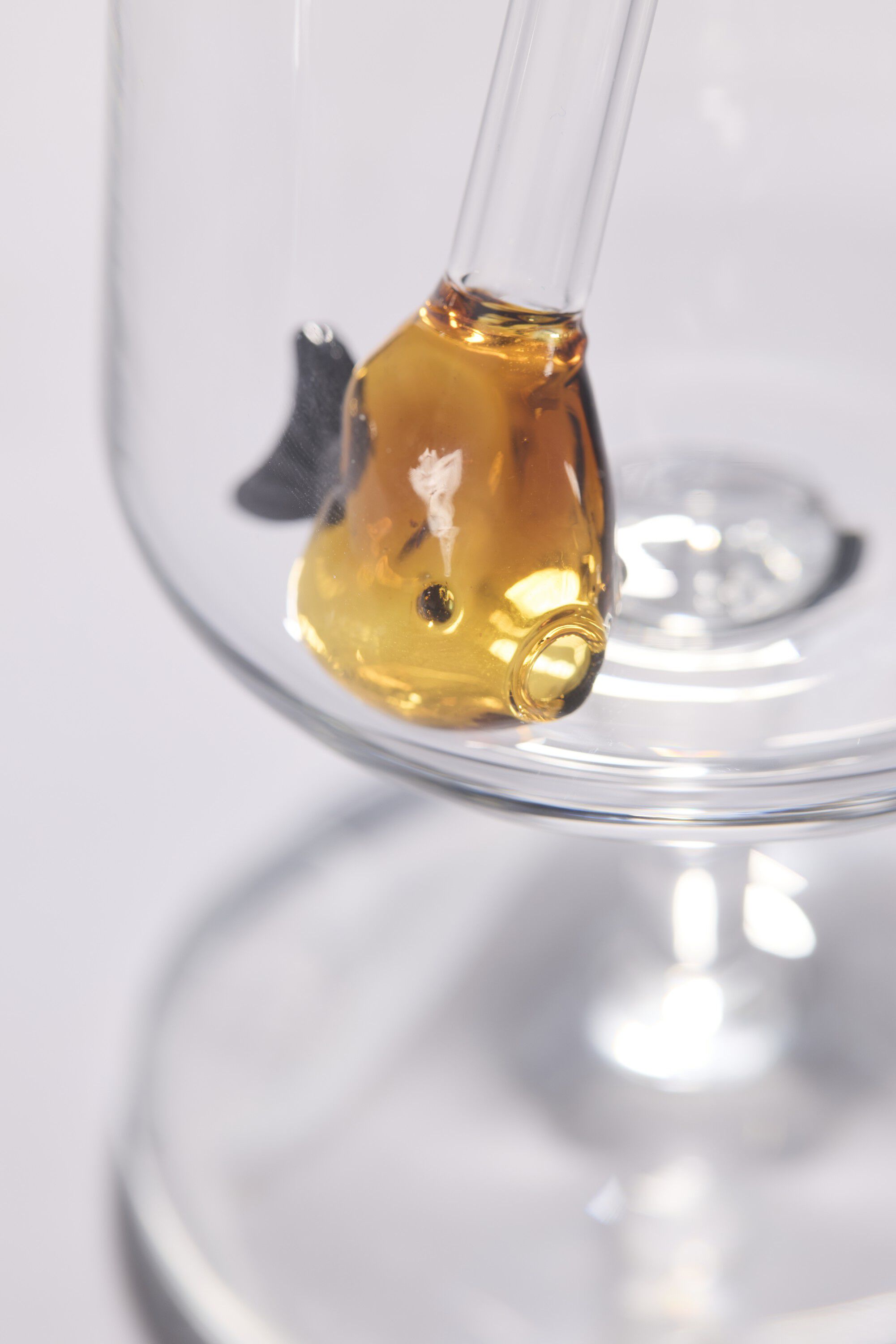 2 Glassuger&oslash;r med fisk og renser