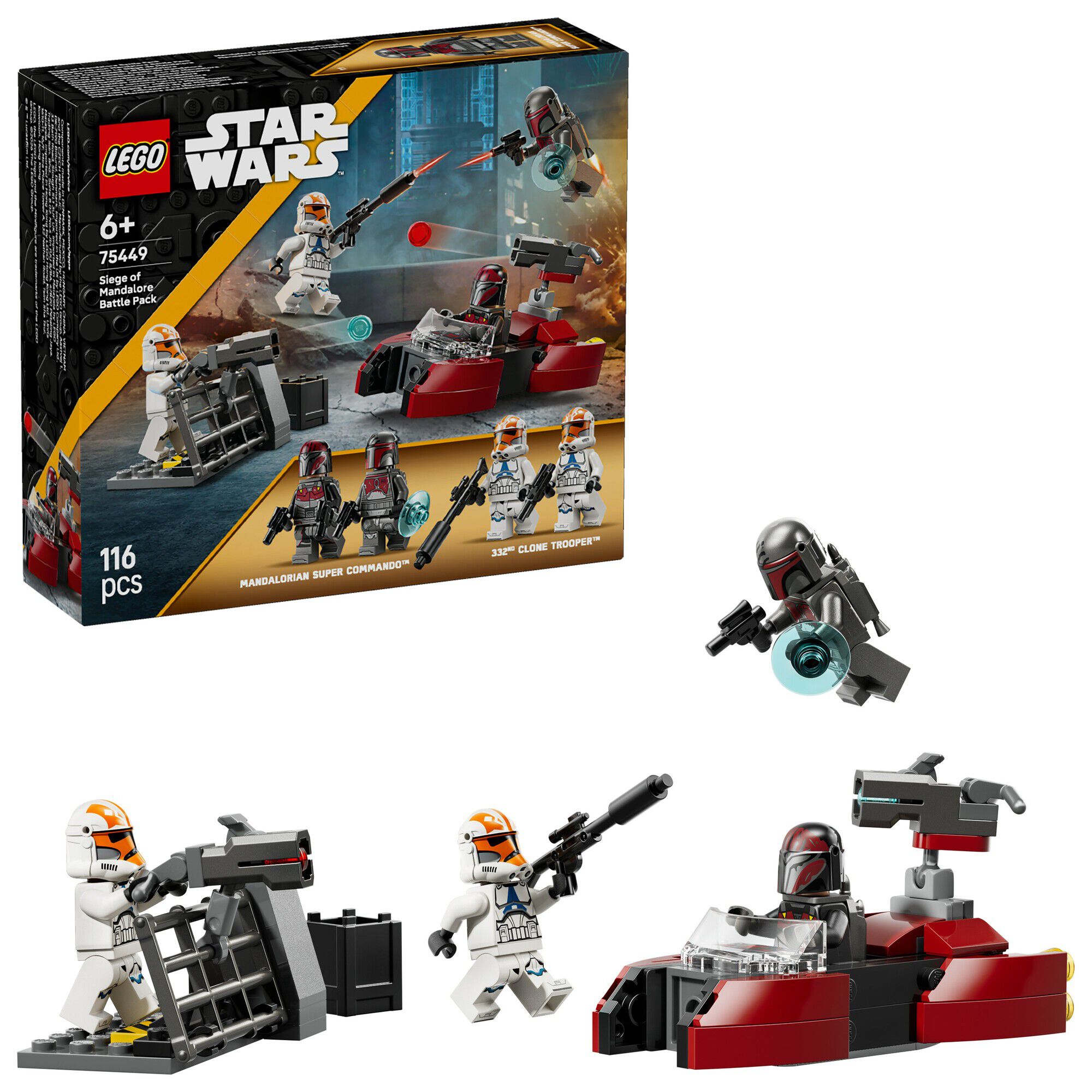 Battle Pack med belejringen af Mandalore 75449