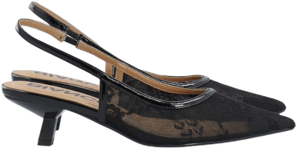 BIAKRISTIN Kitten Heel Slingback Mesh