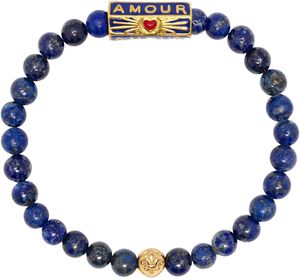 Amour Blue Lapis Lazuli Bracelet