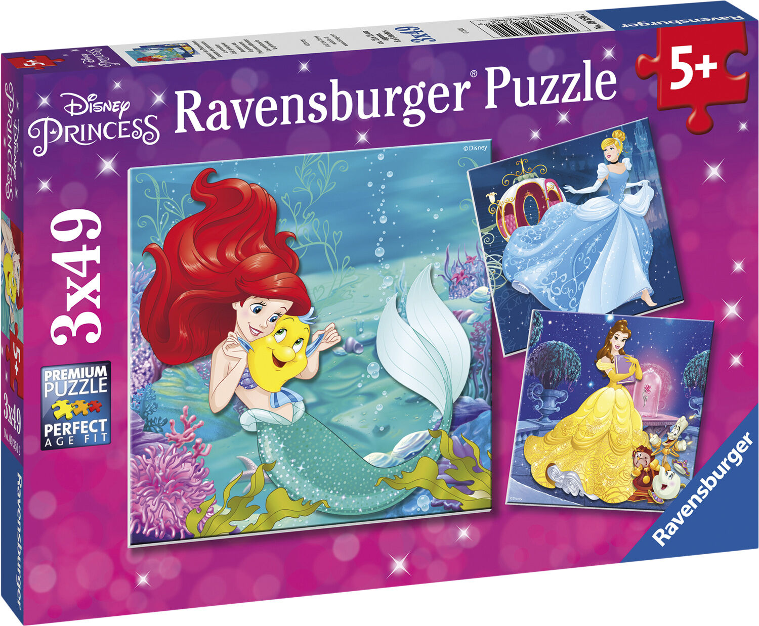 Ravnsburger 3*49 brikker ass