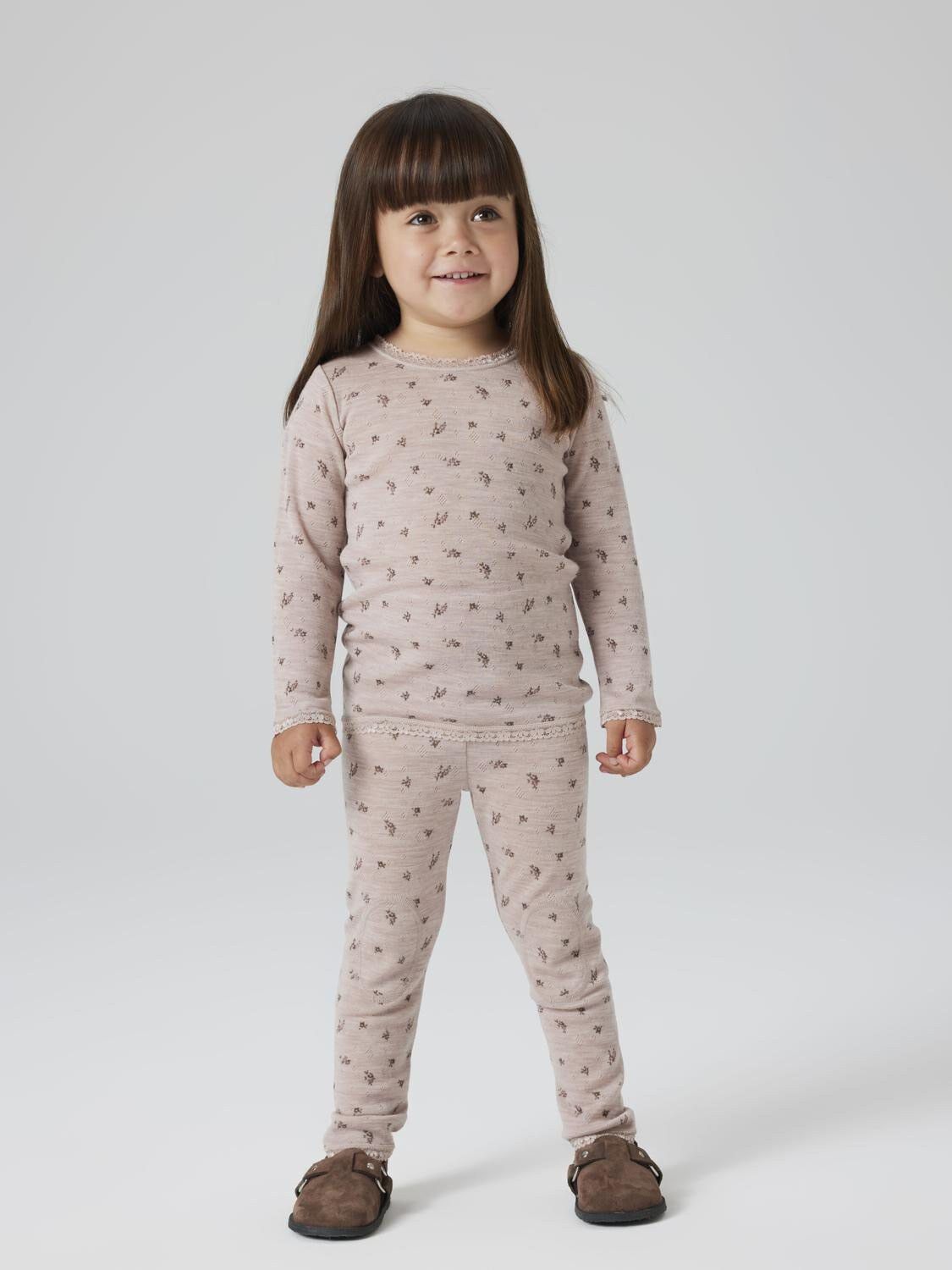 NMFWANG WOOL NEEDLE LS TOP NOOS