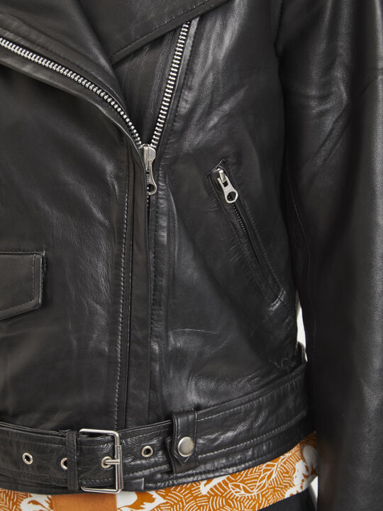 objnandita læder jakke