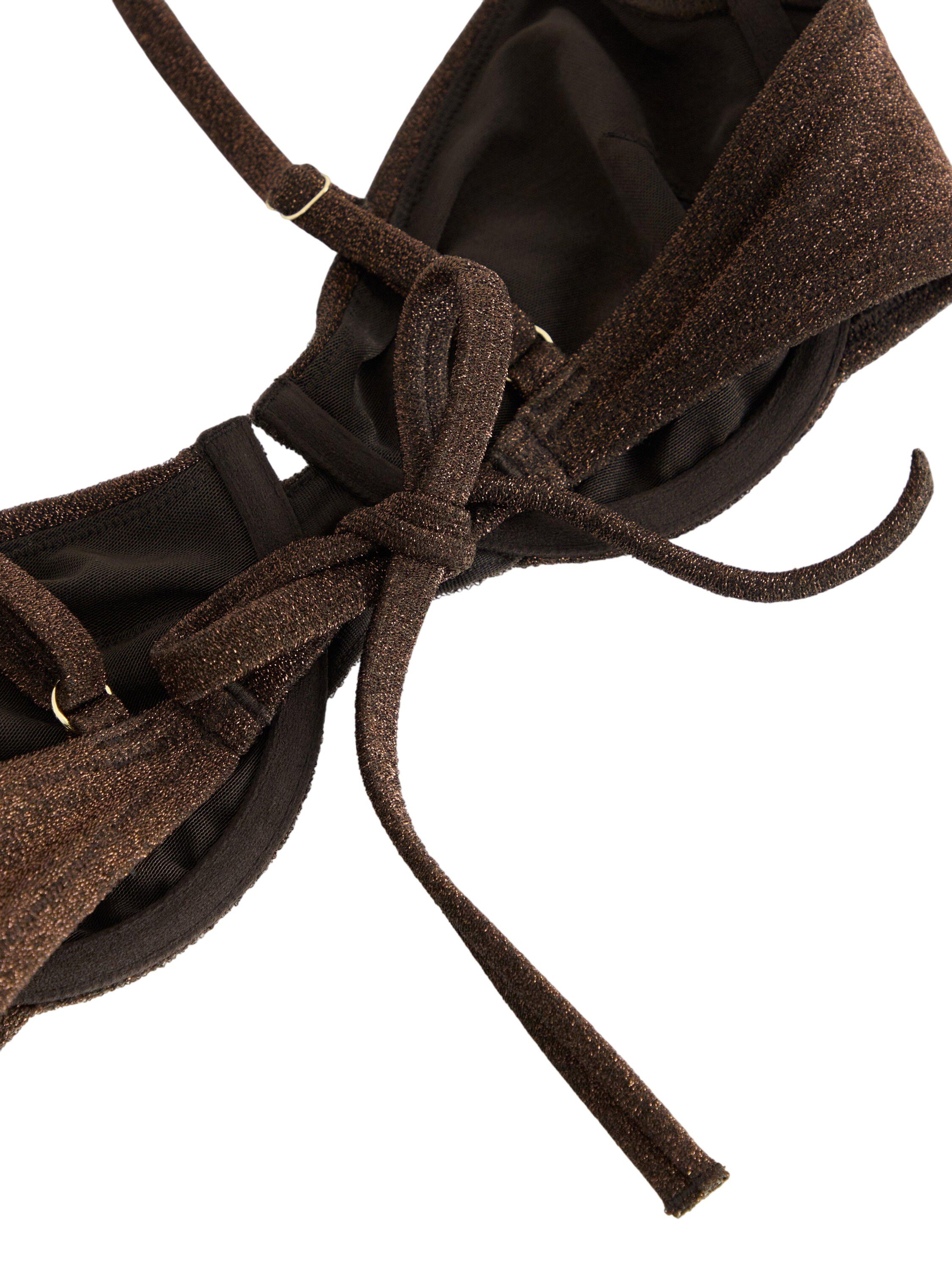 SENNA uvatteret bikini-bh med lurex