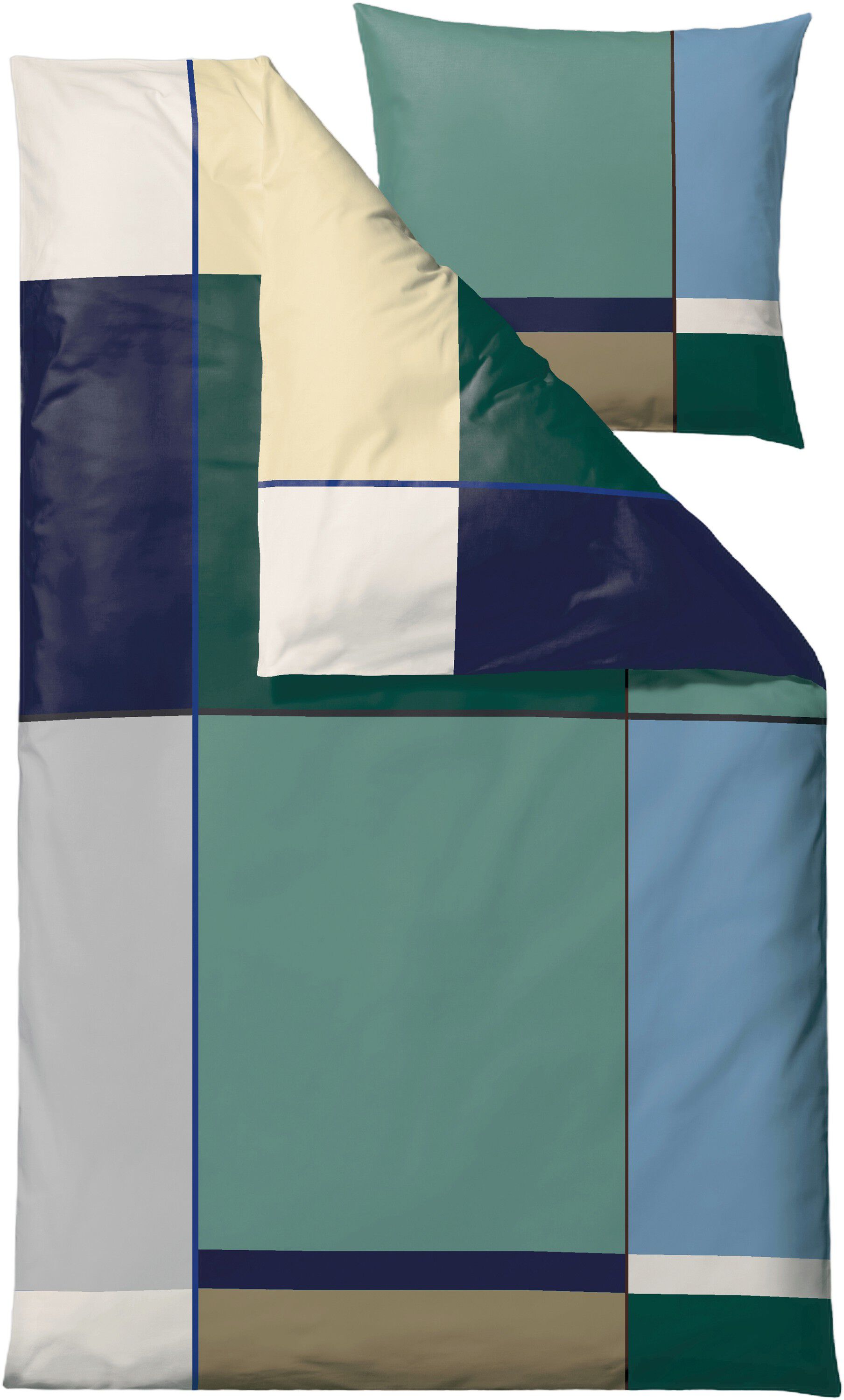 Sengesett 140x200 Colour Block Lavender