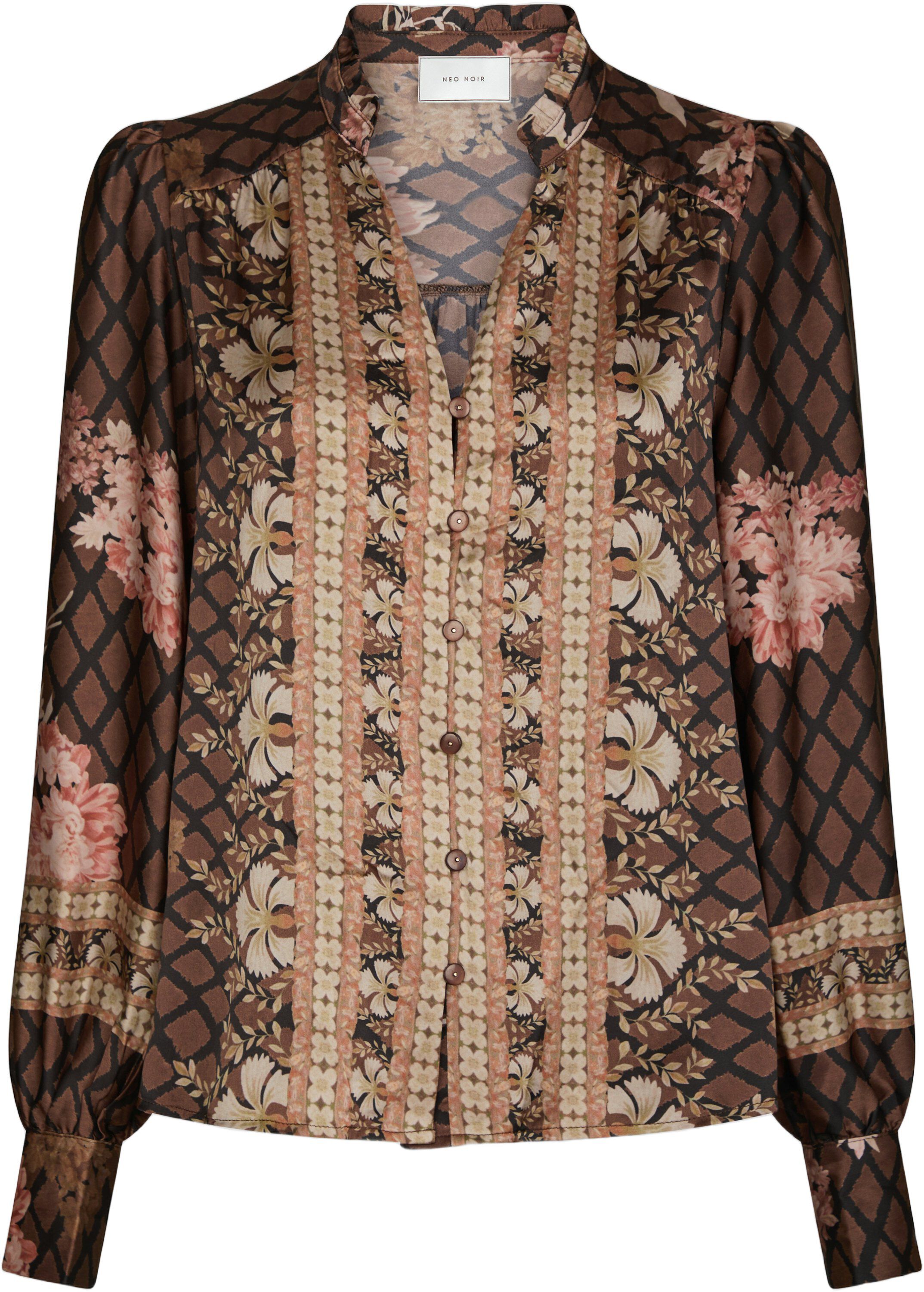 Massima Botanical Border Blouse