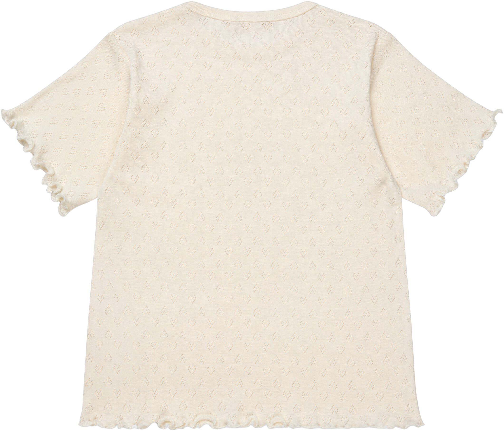 POINTELLE HEART T-SHIRT