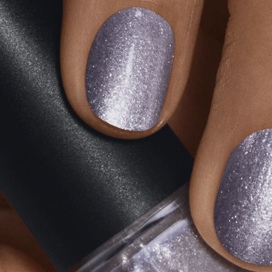 Nail Polish Lilac Glitter