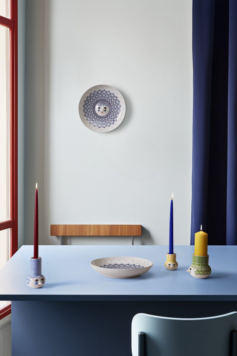 Olga Fad &Oslash;33 cm bl&aring;