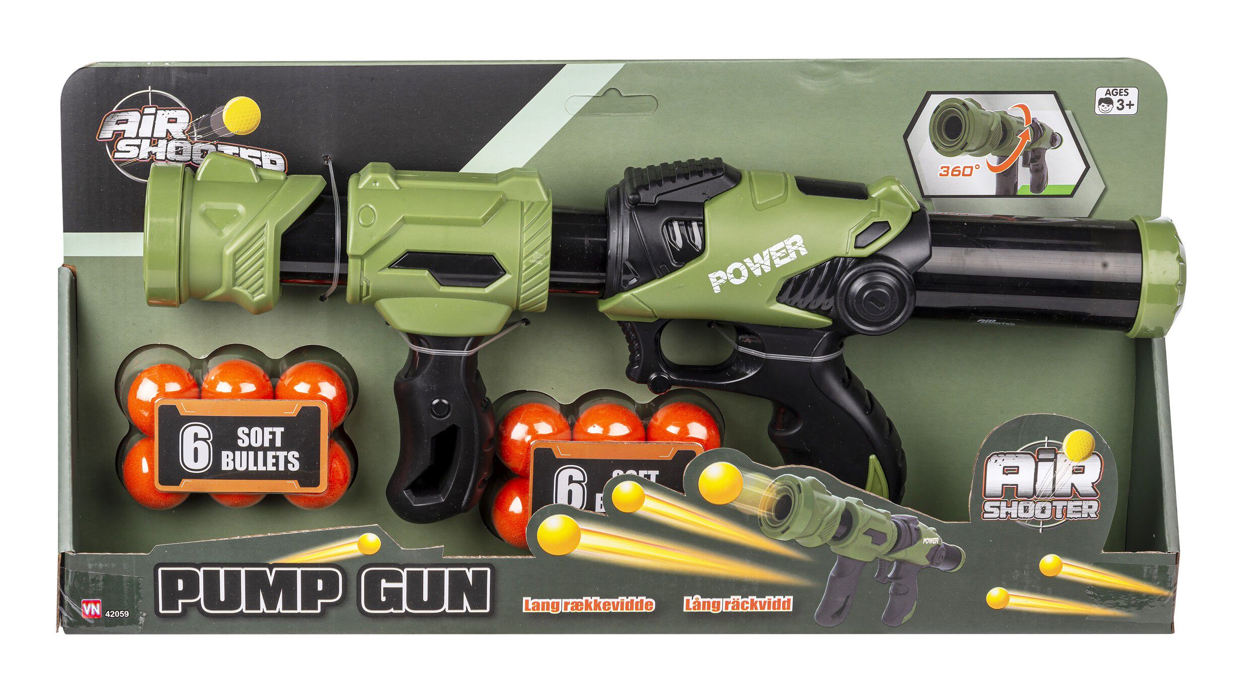 PUMPEGEV&AElig;R m 12 KUGLER