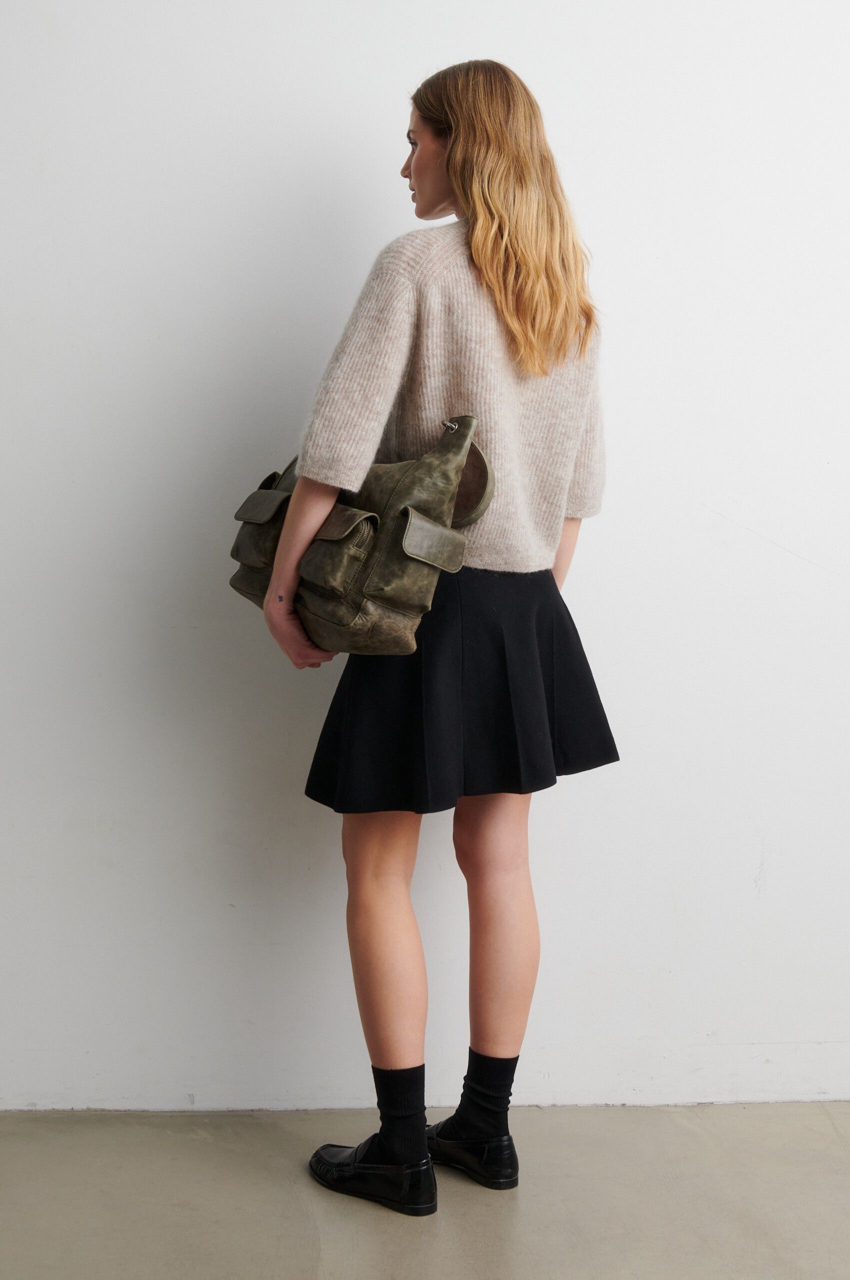 Andrea Knit Rib Cardigan