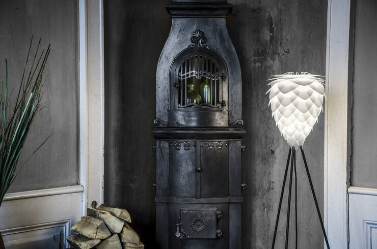 Floor tripod black H 109 cm