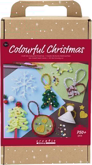 DIY Mix Farverig Jul, Julefigurer