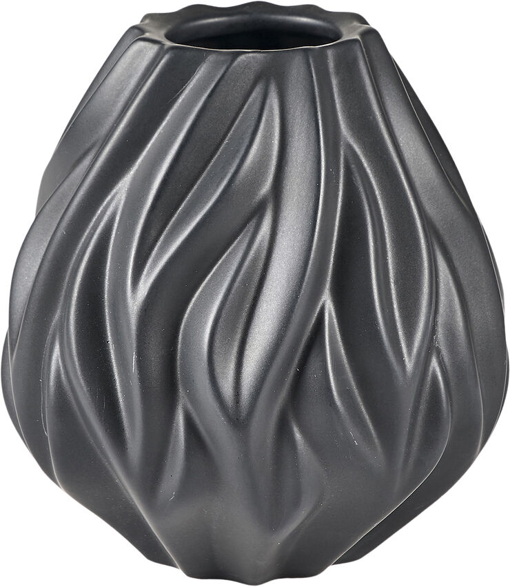 Morsø Flame Vase 15 cm Svart