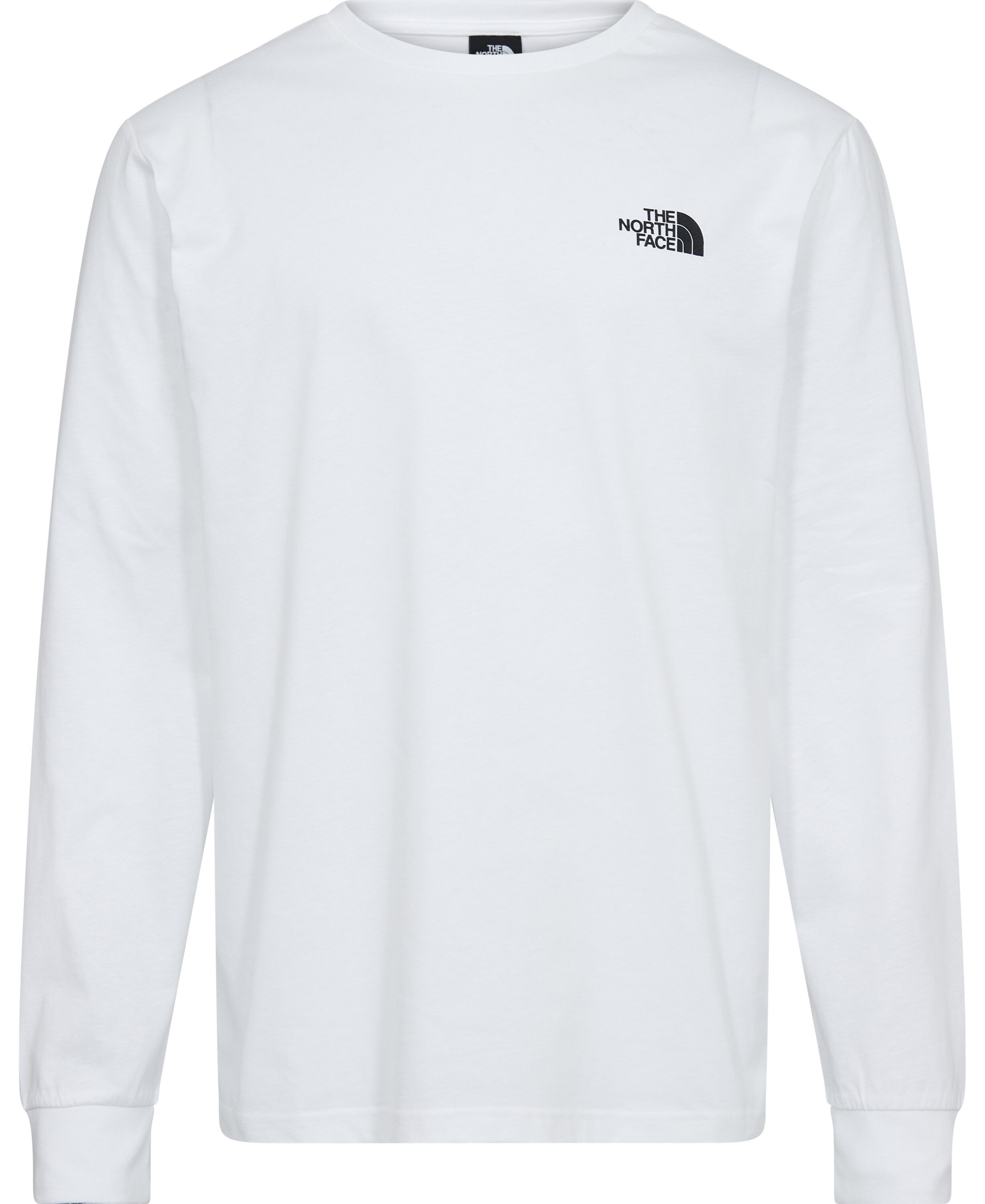 M L/S REDBOX TEE TNF WHITE