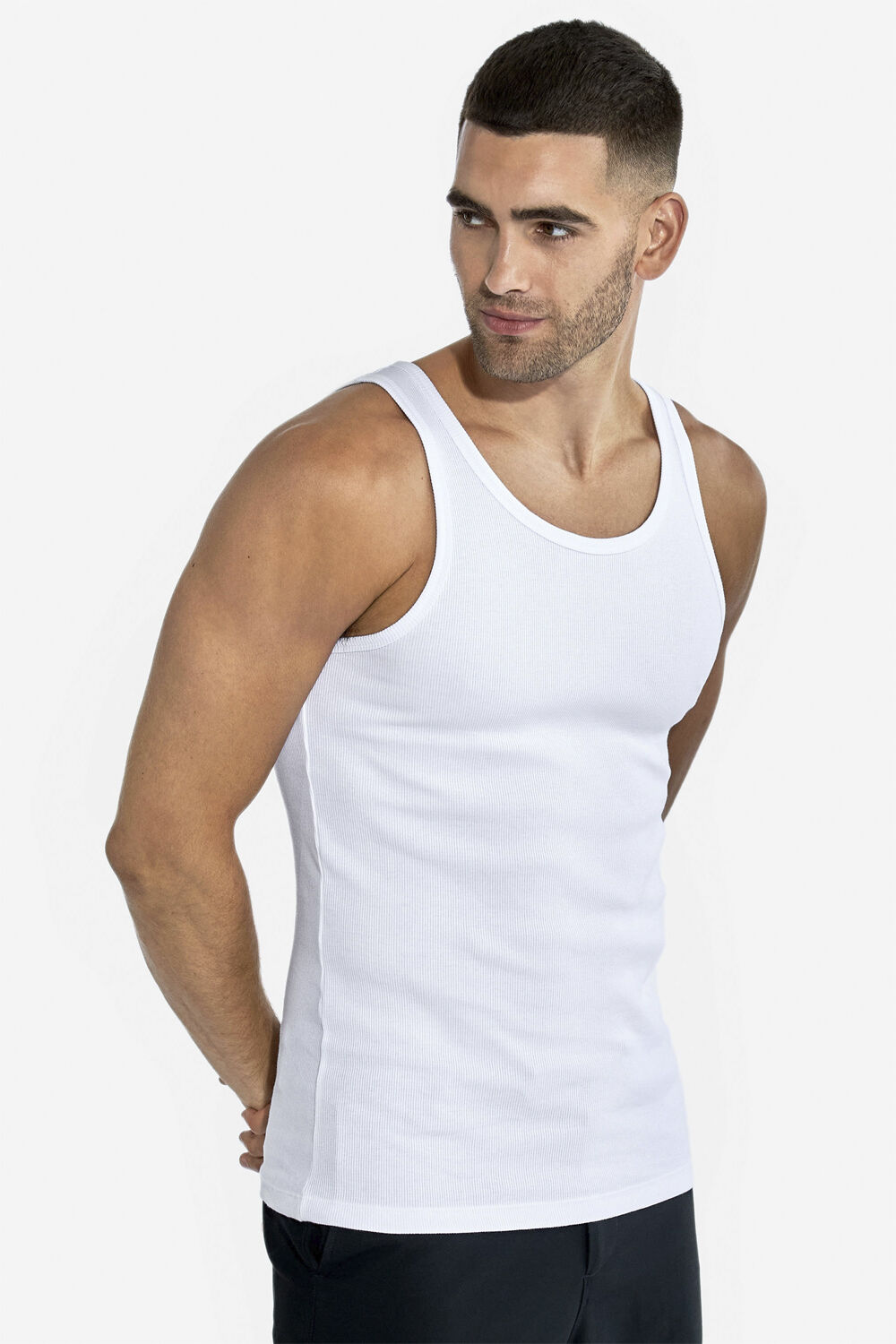 2-Pack Tank ribbed