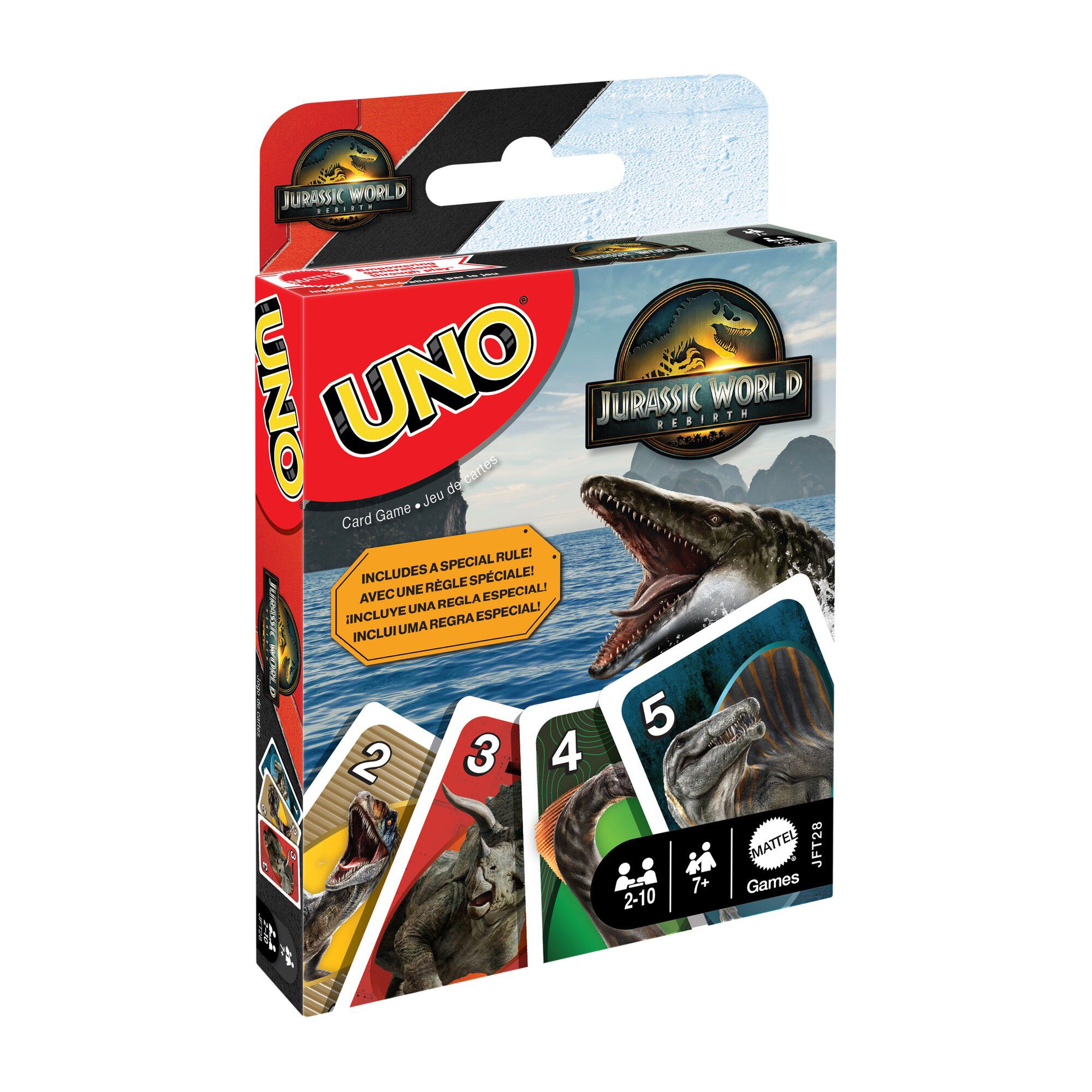 UNO Jurassic World Rebirt